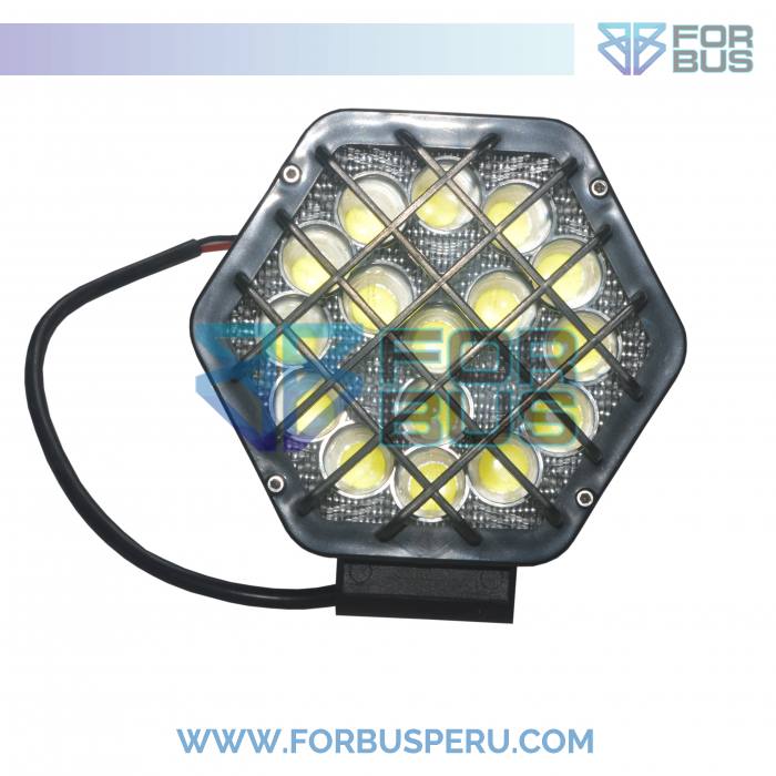 
                FARO LED ROMBO 9 PUNTOS CUBIERTO