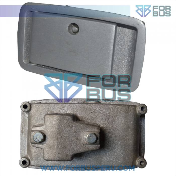 CHAPA DE BODEGA MARCOPOLO G6 LATERAL - ALUMINIO S/ BLOQUEADOR