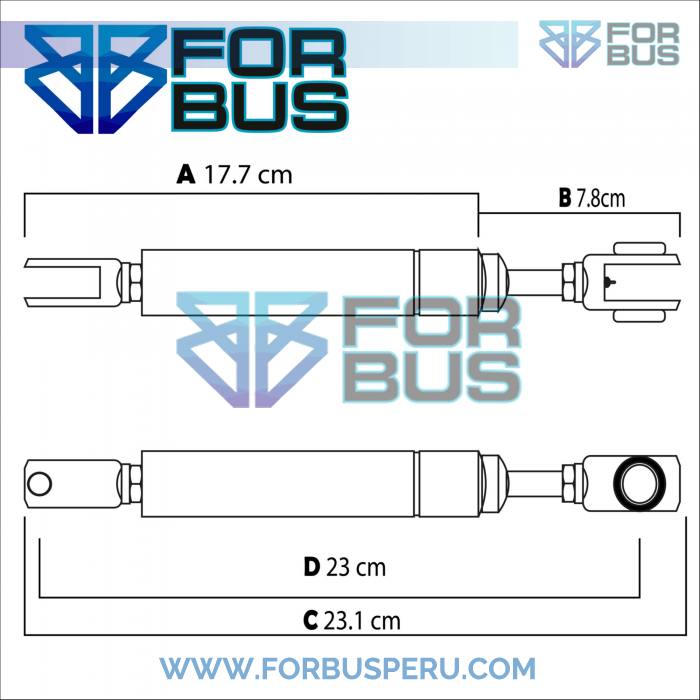 PISTON DE ASIENTO PASAJERO ALTERNO