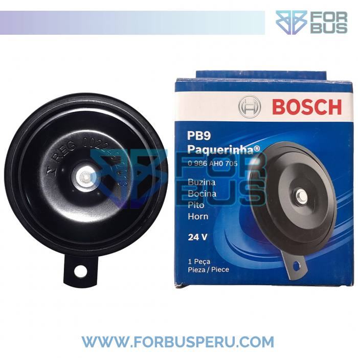 CLAXON PLATILLO 24V BOSCH