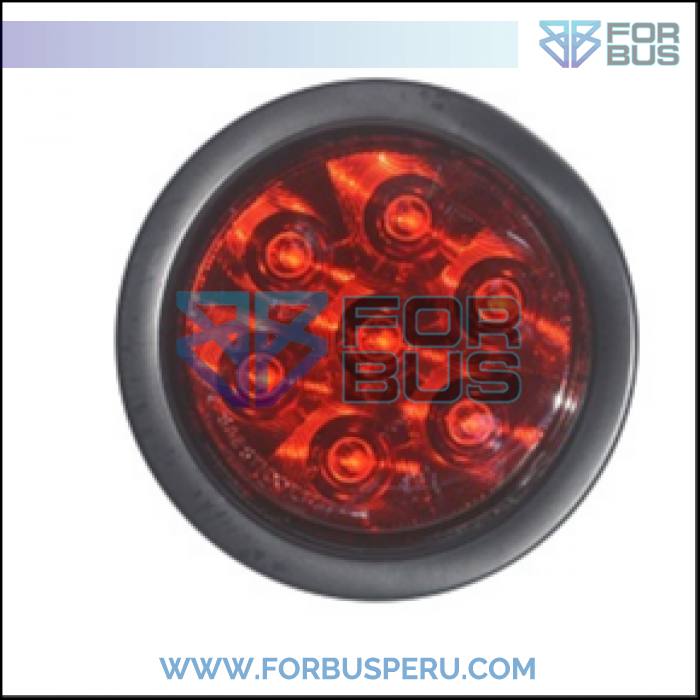 FARO POSTERIOR CAMION CON JEBE Y LED ROJO