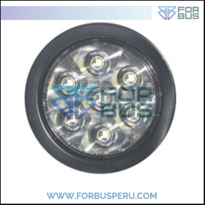 FARO POSTERIOR CAMION CON JEBE Y LED BLANCO