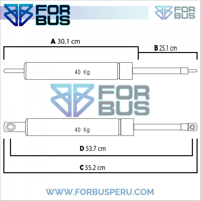 PISTON DE BODEGA 40 KG GRANDE ALTERNO