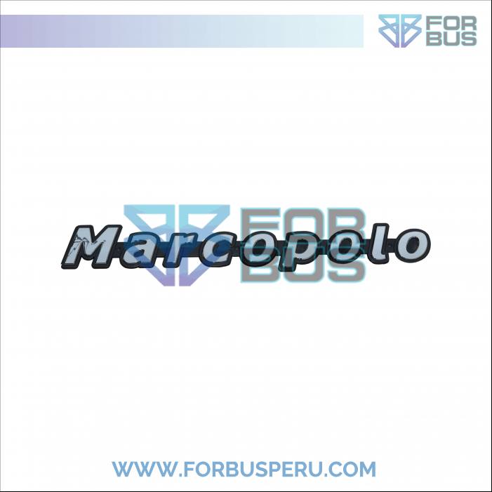 EMBLEMA MARCOPOLO DELANTERO MARCOPOLO G7 PLASTICO