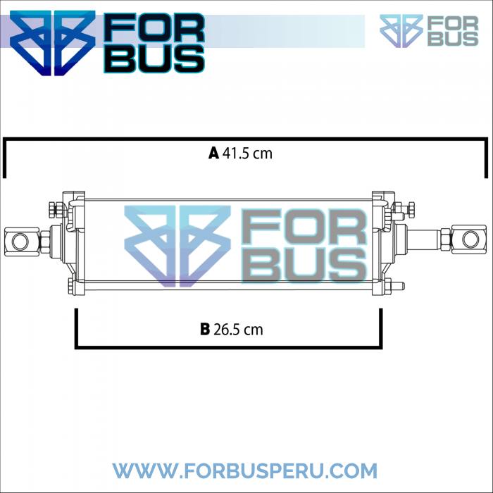 PISTON DE PUERTA GRANDE FIJO / FIJO NACIONAL