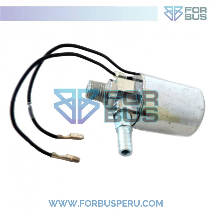 
                VALVULA O SOLENOIDE DE CORNETA CROMADA 24V