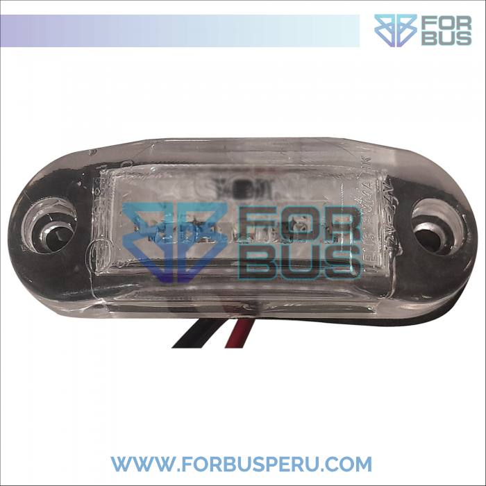 FARO DELIMITADOR MARCOPOLO G7 POSICION LED CARAMELO BLNCO