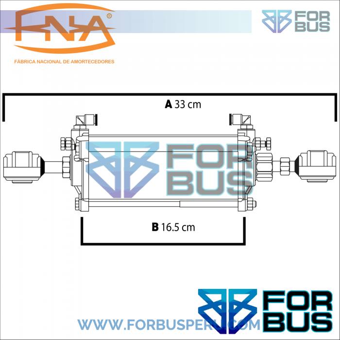 
                PISTON DE PUERTA BAÑO FNA